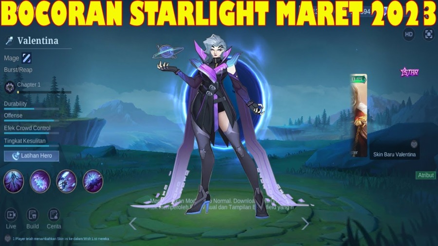 Bocoran Skin Starlight Mobile Legends Maret 2023